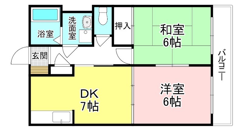 シャルマンコーポくら弐番館Ａ 間取り