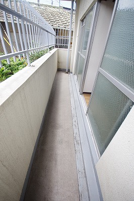 白銀マンション ベランダ
