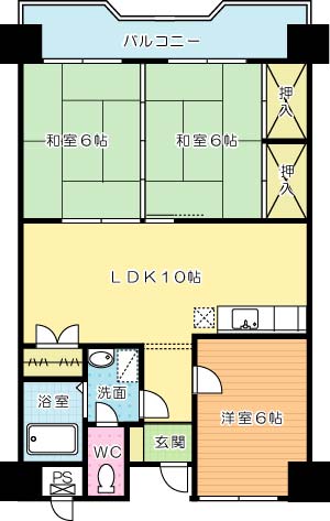 第３泰平ビル 間取り図