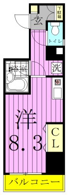 703号室 間取り