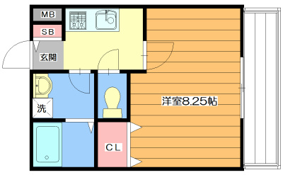 エレガンスⅡ 間取り