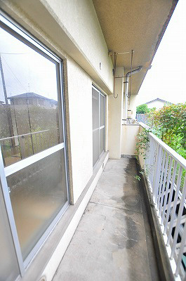 中筋電気ビル ベランダ