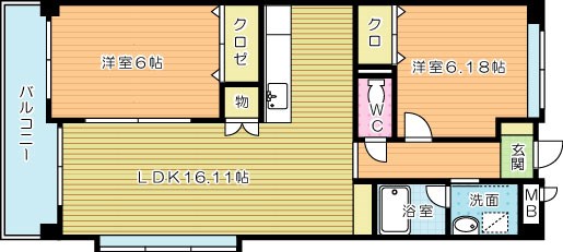 グラシューズエール 間取り