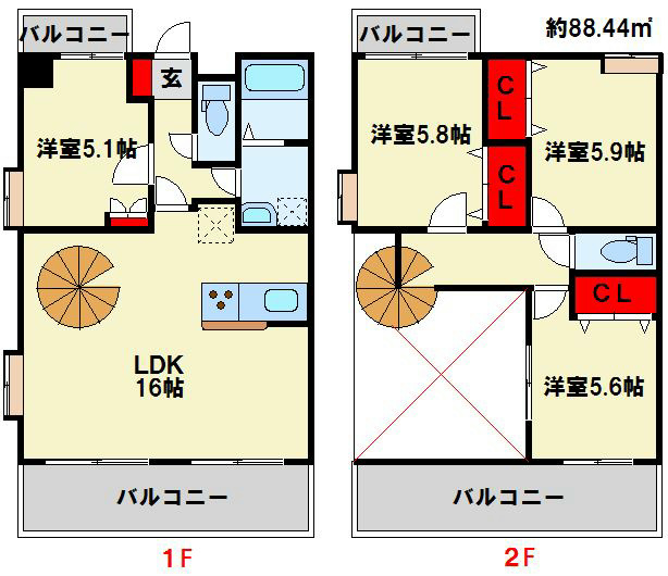 Ｊ－スクエア 1103号室 間取り