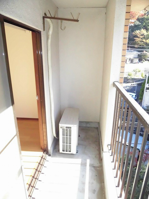 コスモハイツ北白川 ベランダ