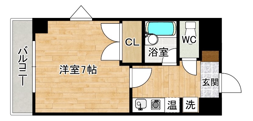 エンジョイスペースオカダ 608号室 間取り