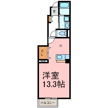アルモニースクエアＤ 間取り図