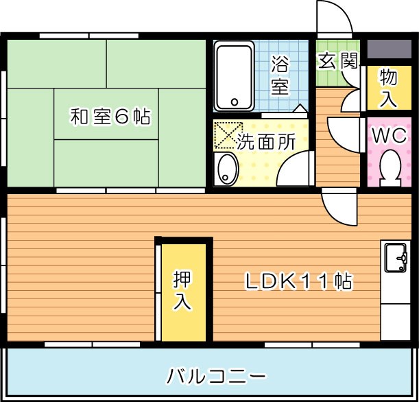 ドゥエル杉野 間取り