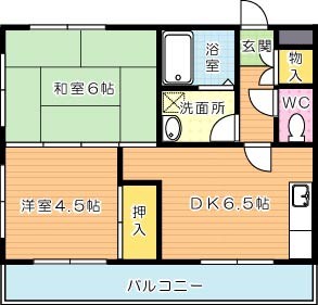 ドゥエル杉野 間取り図