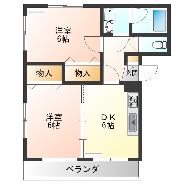 ピソ・デ・ニーニョス 間取り