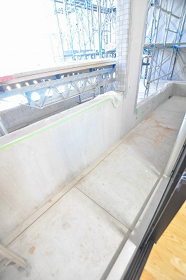 紺二ビル ベランダ