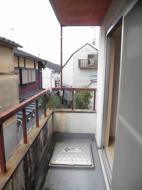 セントラル修学院 ベランダ