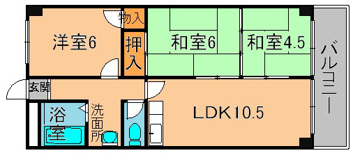 ファミーユ南高田 間取り