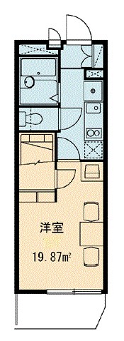 メルベーユ 間取り図