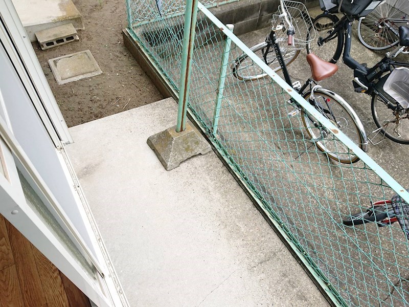 フラット谷戸A ベランダ