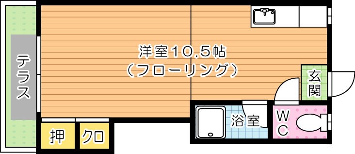 シティベール陣山　Ｃ棟 間取り