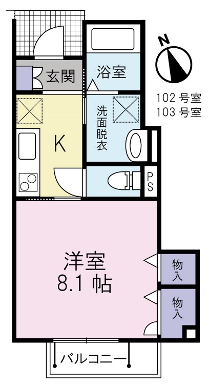 ガーデンテラス舞鶴 間取り