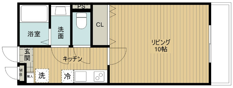 Mond女池上山 間取り