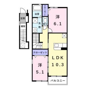 ソルシエール和泉中央Ⅲ 間取り