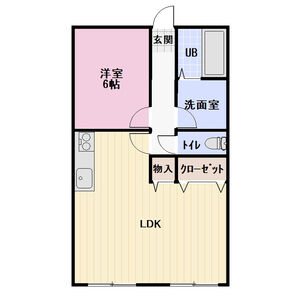 LimpiaSunflatsみやびか 間取り