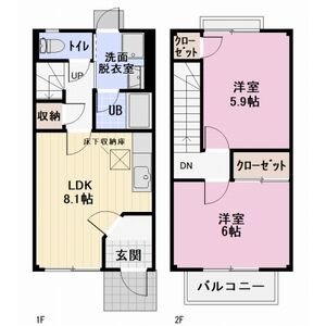 Branche西原Ⅱ 間取り