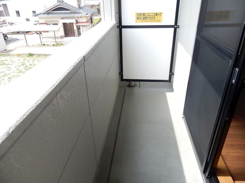 Comodo Mihama ベランダ