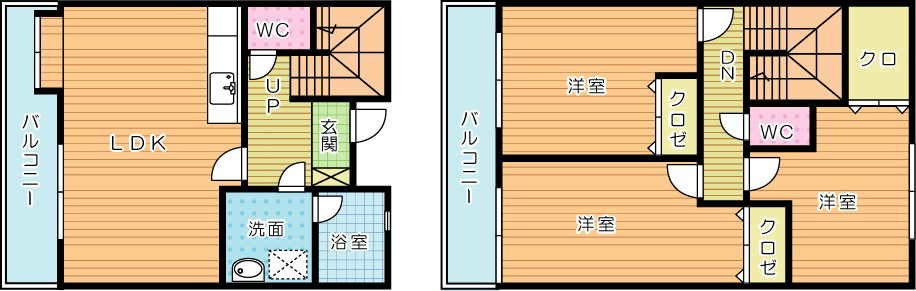 ＫＣエボリューション 109号室 間取り