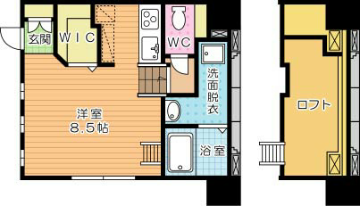 Ｔ　ｔｈｅ　ｓｔｙｌｅ 101号室 間取り
