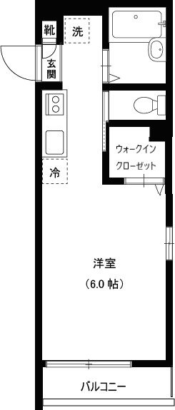 Ｉ's王子神谷 201号室 間取り