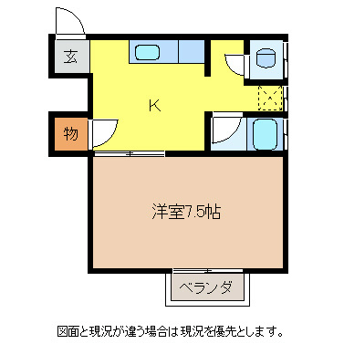 笠原学園原新田教場アパート 間取り