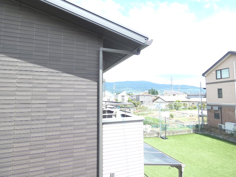 笠原学園原新田教場アパート 眺望