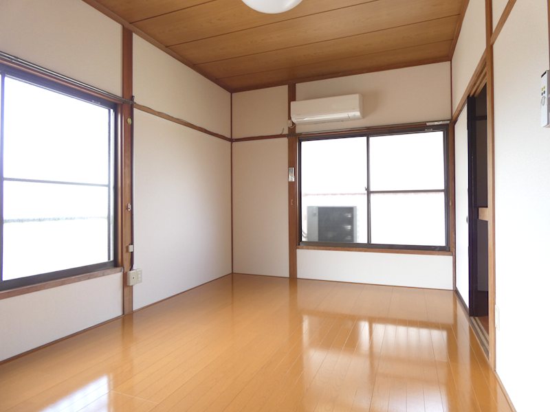 笠原学園原新田教場アパート ベッドルーム