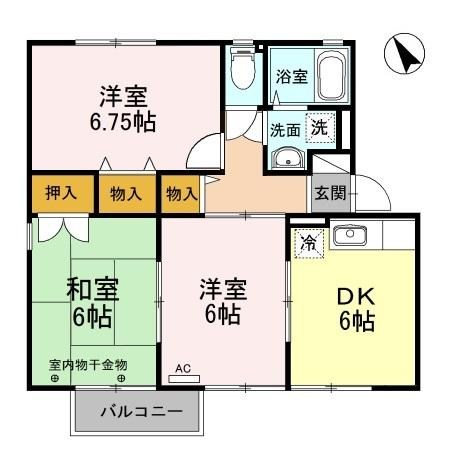 アスティオン　Ａ棟 間取り