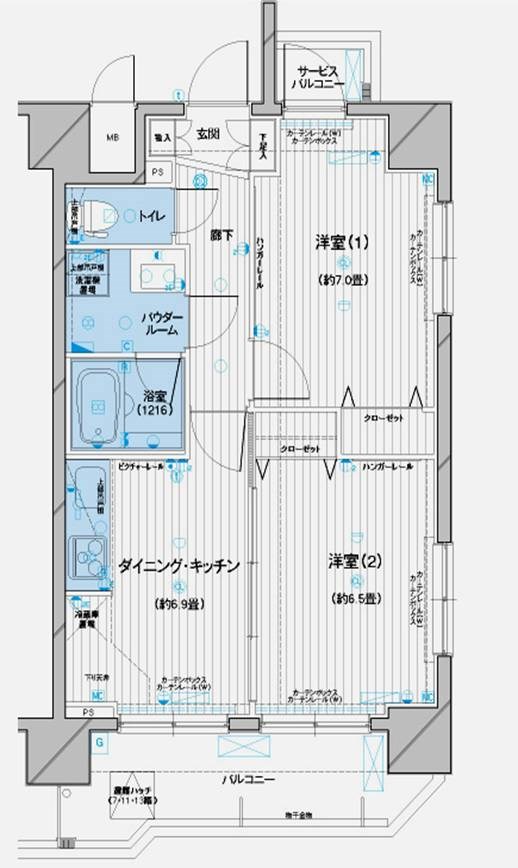 メインステージ元浅草 間取り