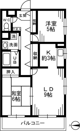パピヨン　アゼリア 間取り