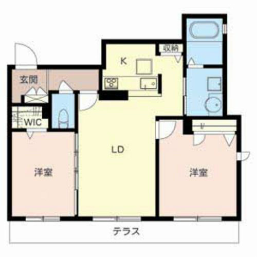 シャーメゾン沙羅 間取り