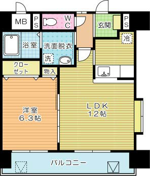 グラーツィア畠中 間取り図