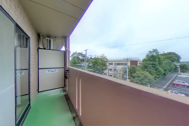 キング・ペレ ベランダ