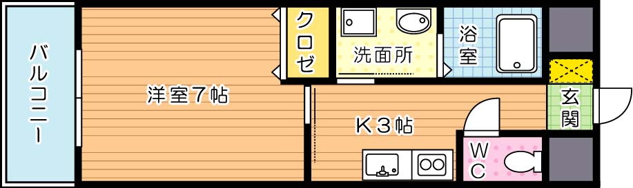 KIND HEART（カインドハート） 間取り図