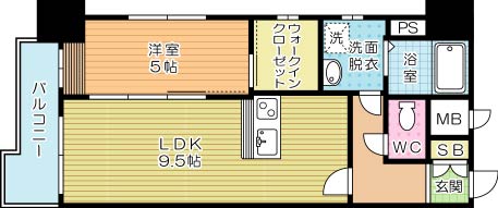 ｍａｉｓｏｎ　ｄｅ　ｐｒｅｃｉｅｕｓｅ（メゾンドプレシューズ） 703号室 間取り