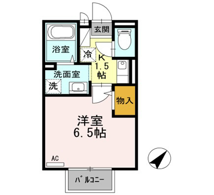 セジュール加守田SE 間取り