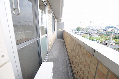 グリーンコート若園 ベランダ