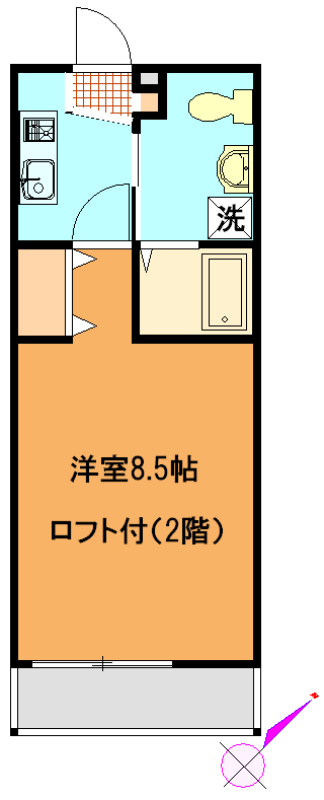 ディアコート 間取り