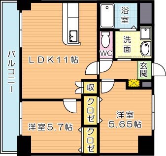 MDIエスポアール桜ヶ丘 間取り図