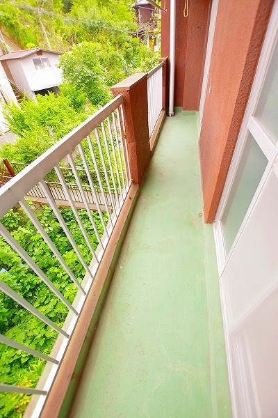 オアシス下到津 ベランダ