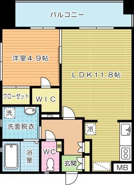 門司ポロニア弐番館 201号室 間取り