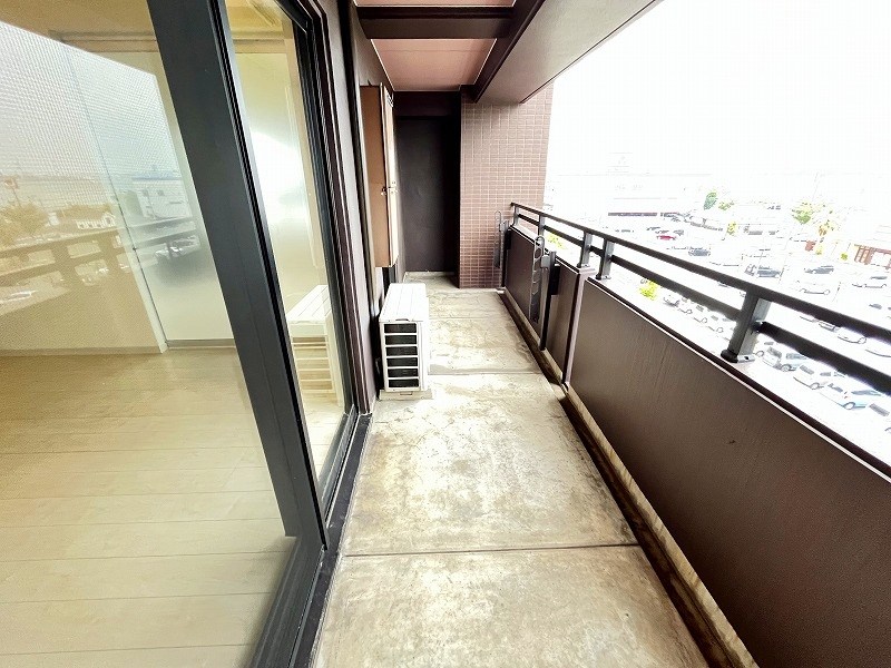 門司ポロニア弐番館 ベランダ