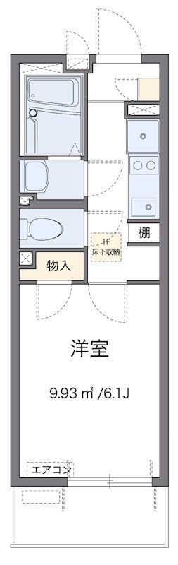 ＭＩＮＡＴＯ 101号室 間取り