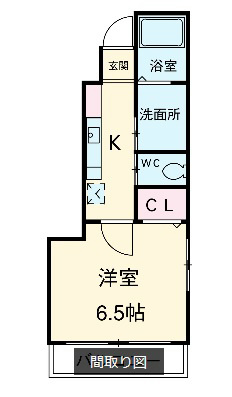 愛知県名古屋市熱田区明野町 間取り