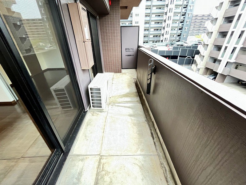 門司ポロニア弐番館 ベランダ